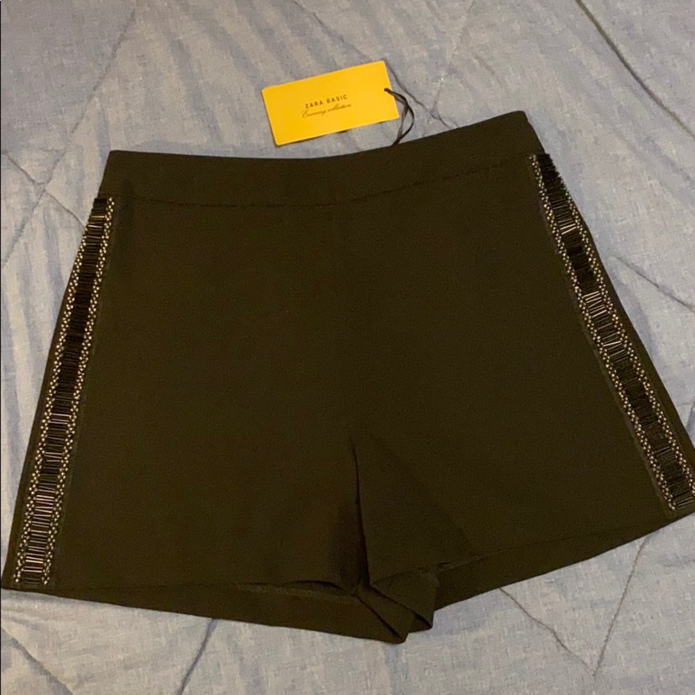 Zara Shorts w/ Side Beading - Size Small